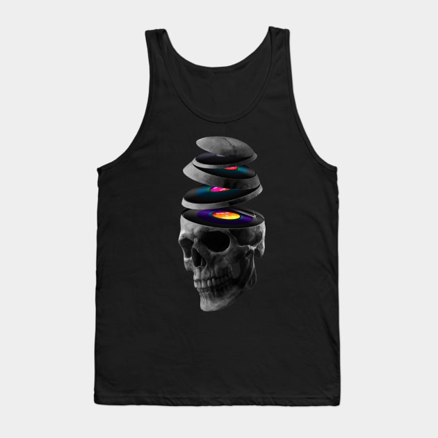 Dead Records Tank Top by nicebleed